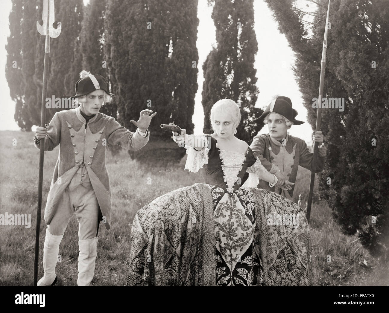 LIEBE VON CASANOVA, 1927. NUM-Szene aus dem Film unter der Regie von Alexandre Volkoff. Stockfoto