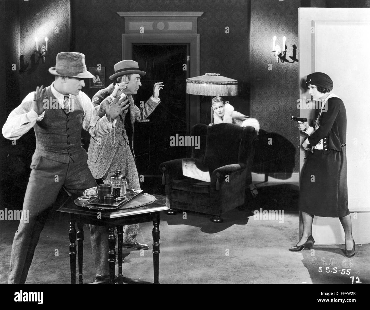 SILK STOCKING SAL, 1924. NUM-Szene aus dem Film unter der Regie von Tod Browning. Stockfoto