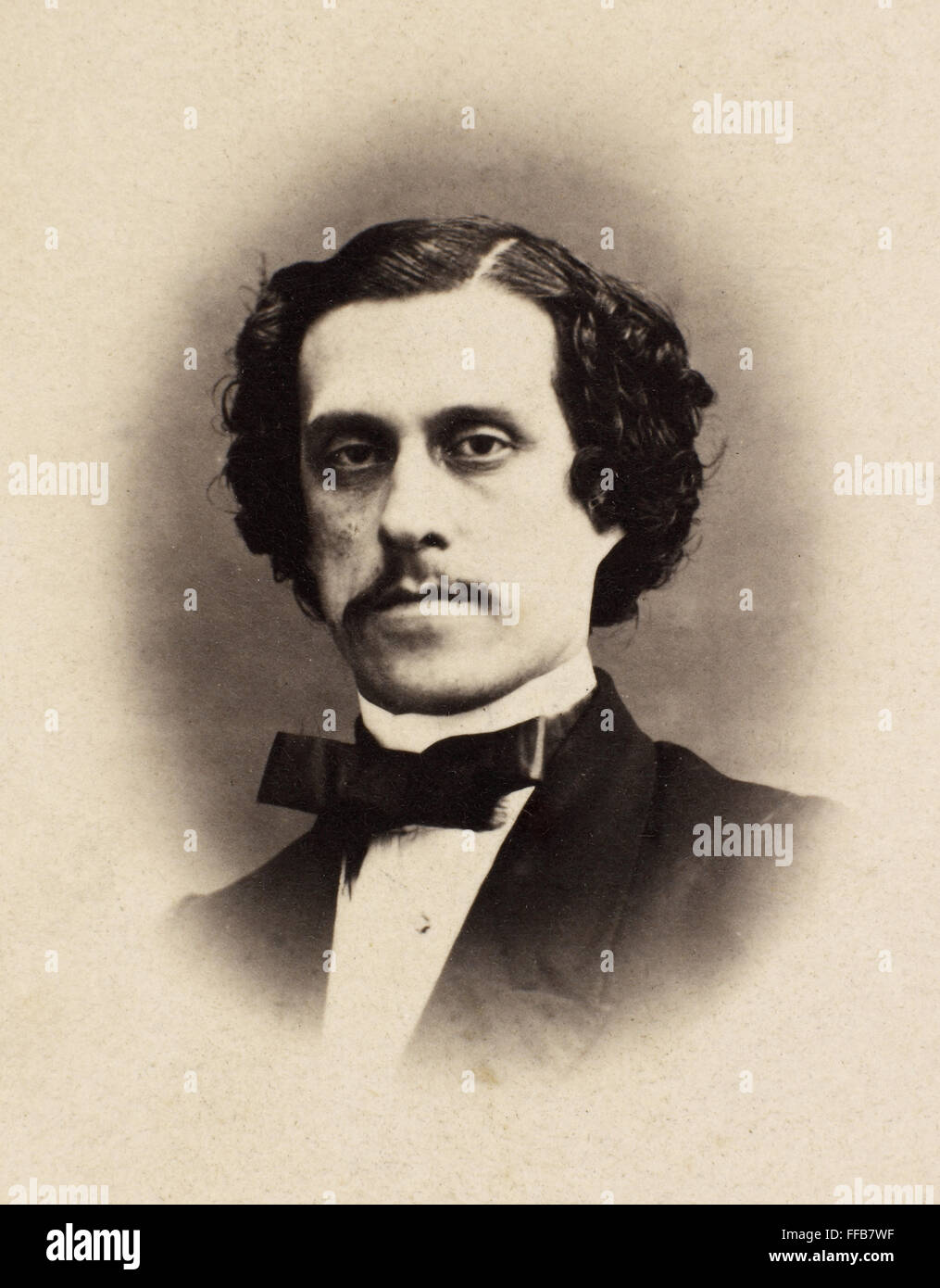 JOSEF STRAUSS (1827-1870). /nAustrian Komponist und Dirigent. Zu fotografieren. Stockfoto
