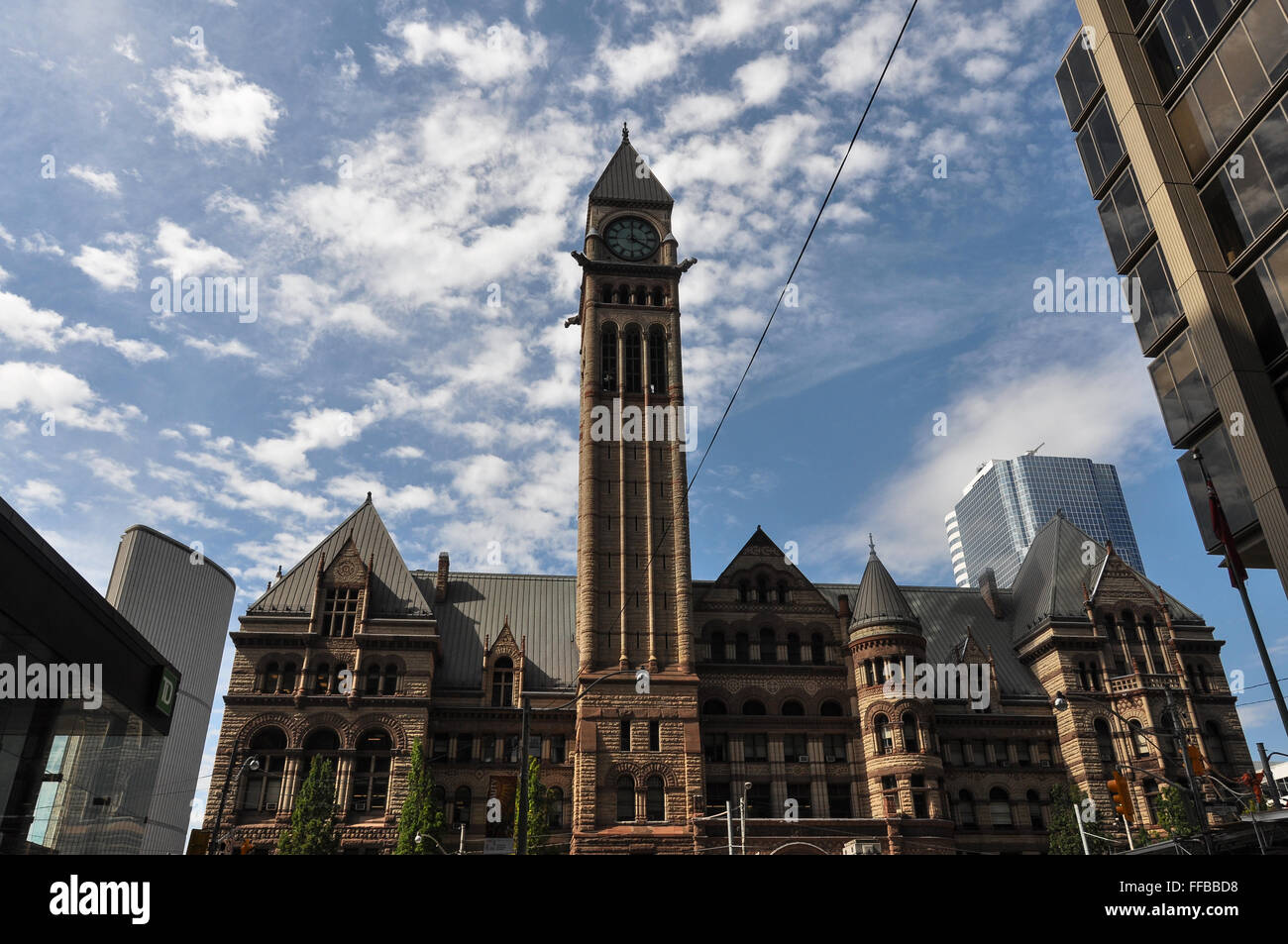 Altes Rathaus von Toronto, Kanada Stockfoto