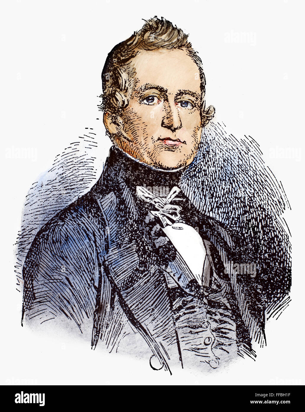LOUIS JOSEPH PAPINEAU /n(1786-1871). Kanadischer Politiker. Zeichnung von c.w. Jefferys. Stockfoto