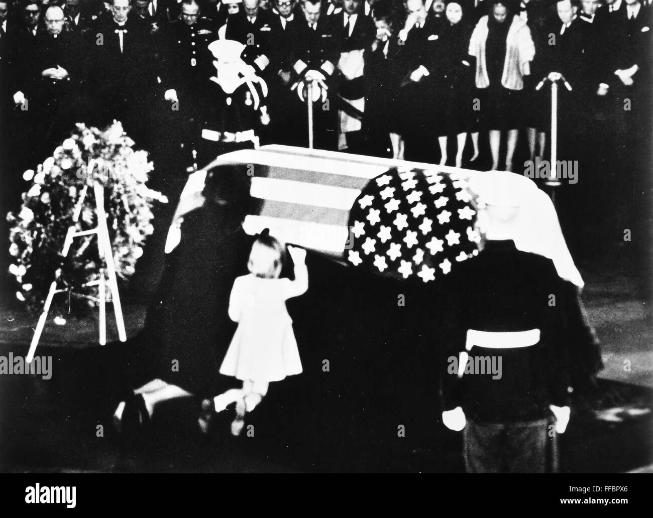 KENNEDY FUNERAL, 1963. /nThe Trauerfeier für Präsident John F. Kennedy