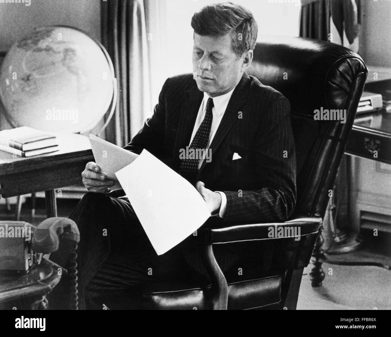 Kennedy /n(1917-1963). 35. Präsident der Vereinigten Staaten. Stockfoto