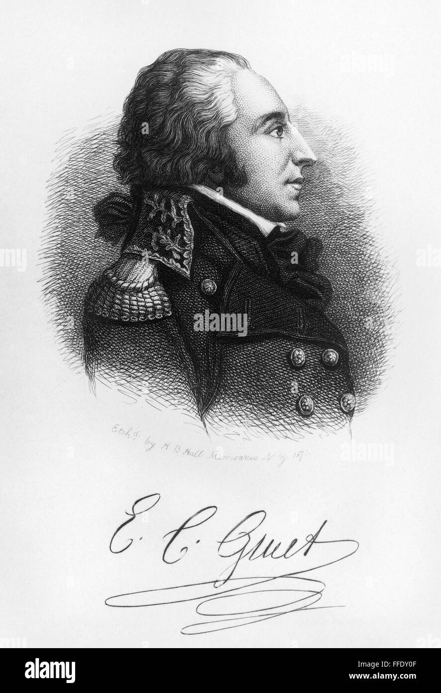 EDMOND (17631834). /nEdmond Charles Edouard Französischer Diplomat. Holzstich, 19