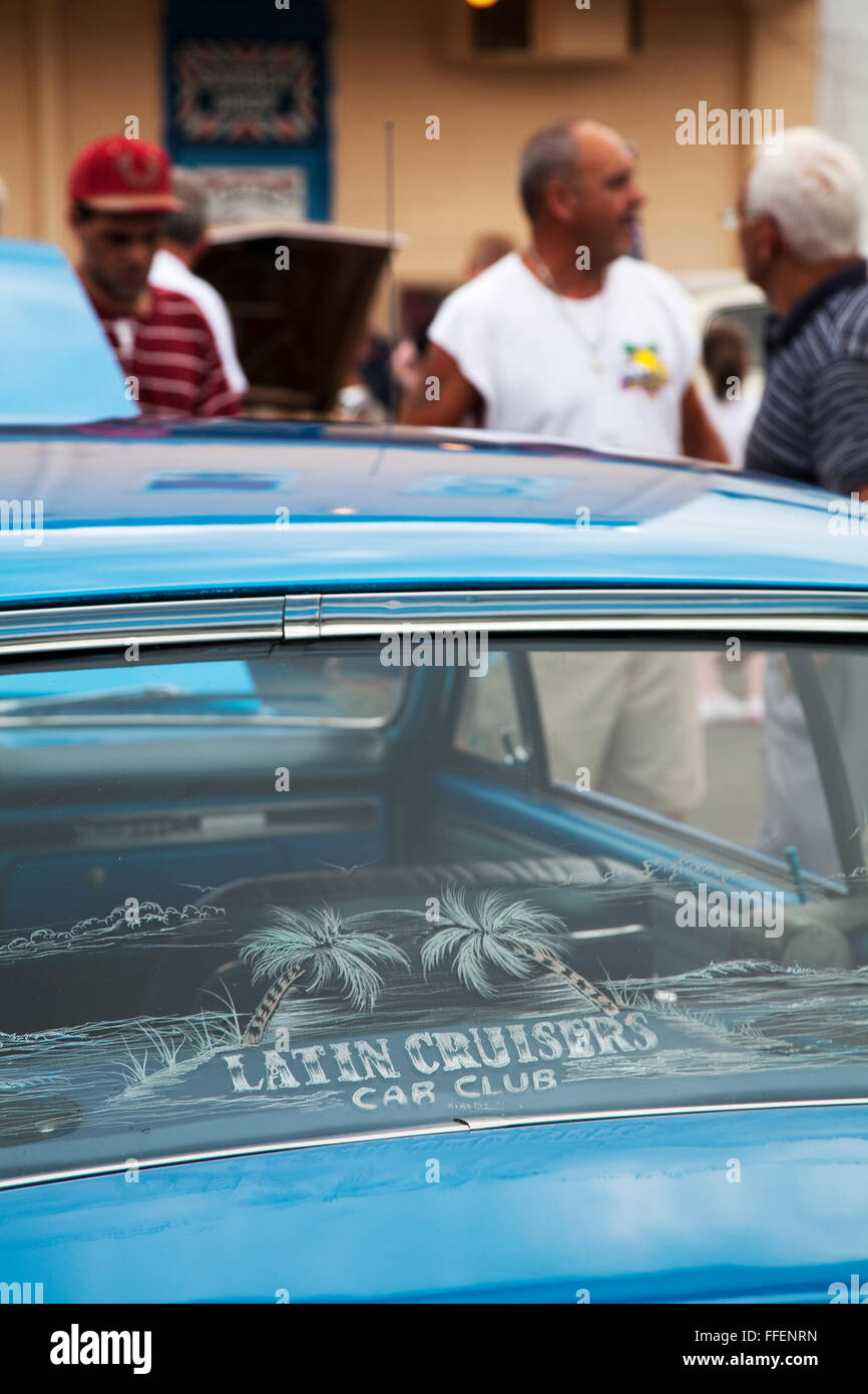Pontiac Tempest 326 bei wöchentlichen Kissimmee Old Town Car cruise, Kissimmee Florida USA Stockfoto