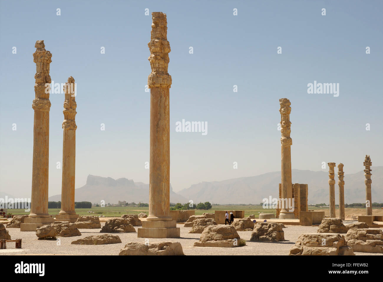 Apadana Palast in Persepolis, Iran Stockfoto