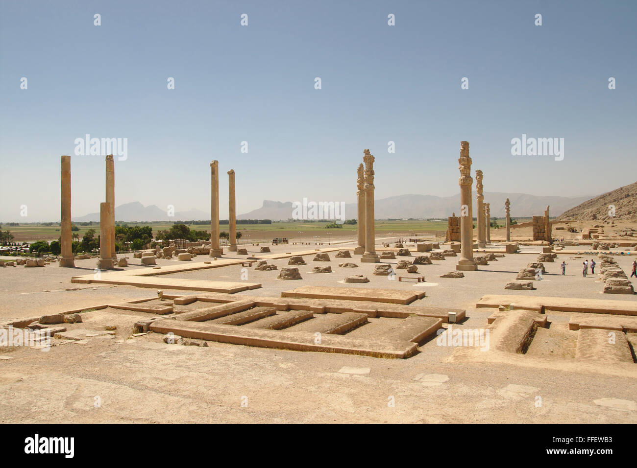 Apadana Palast in Persepolis, Iran Stockfoto