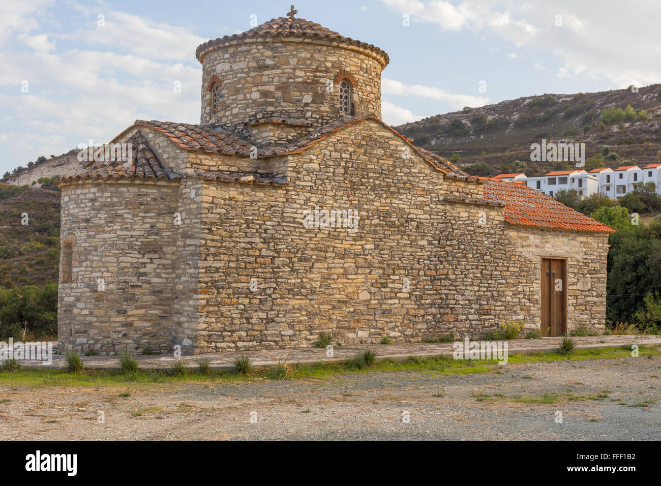 St. Michael Kirche, Lefkara, Zypern Stockfoto