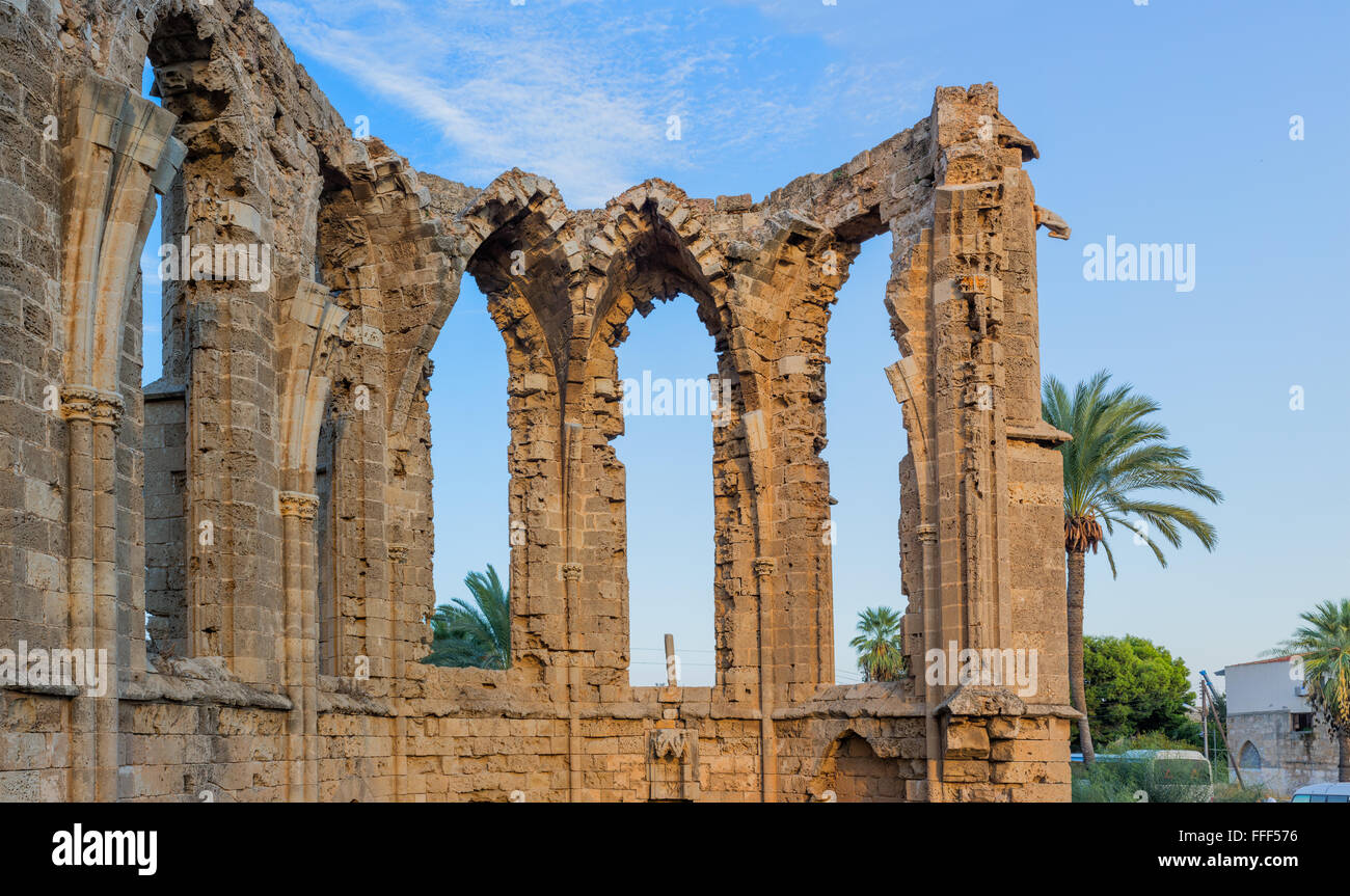 Kirche St. Georg Latin (1307), Famagusta, Nordzypern Stockfoto