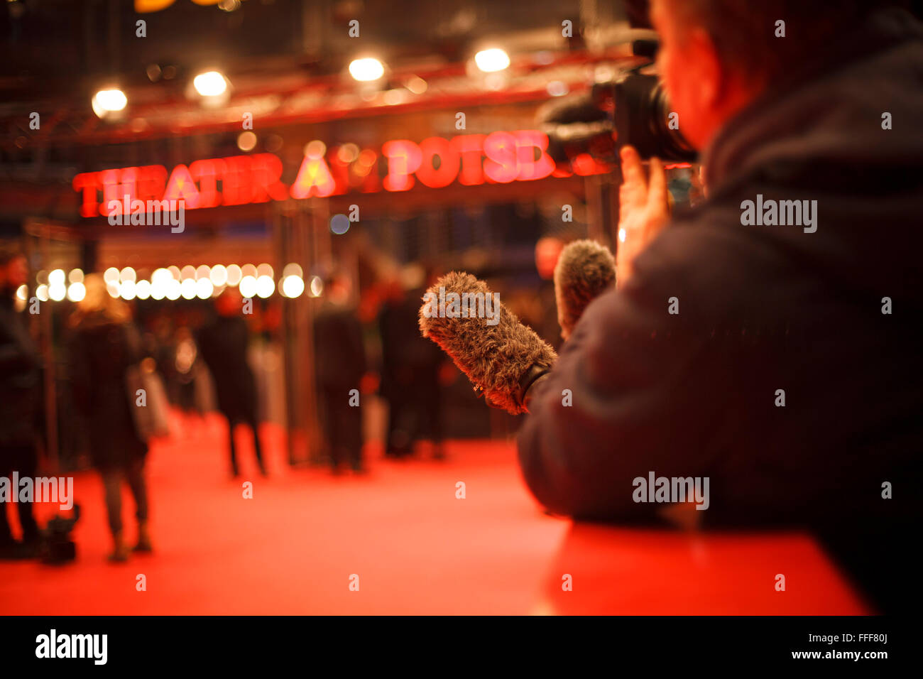 Berlin, Deutschland. 12. Februar 2016. "Midnight Special" Filmpremiere, 66. Berlinale International Film Festival, Berlin, Deutschland - 12. Februar 2016 Credit: Odeta Catana/Alamy Live News Stockfoto