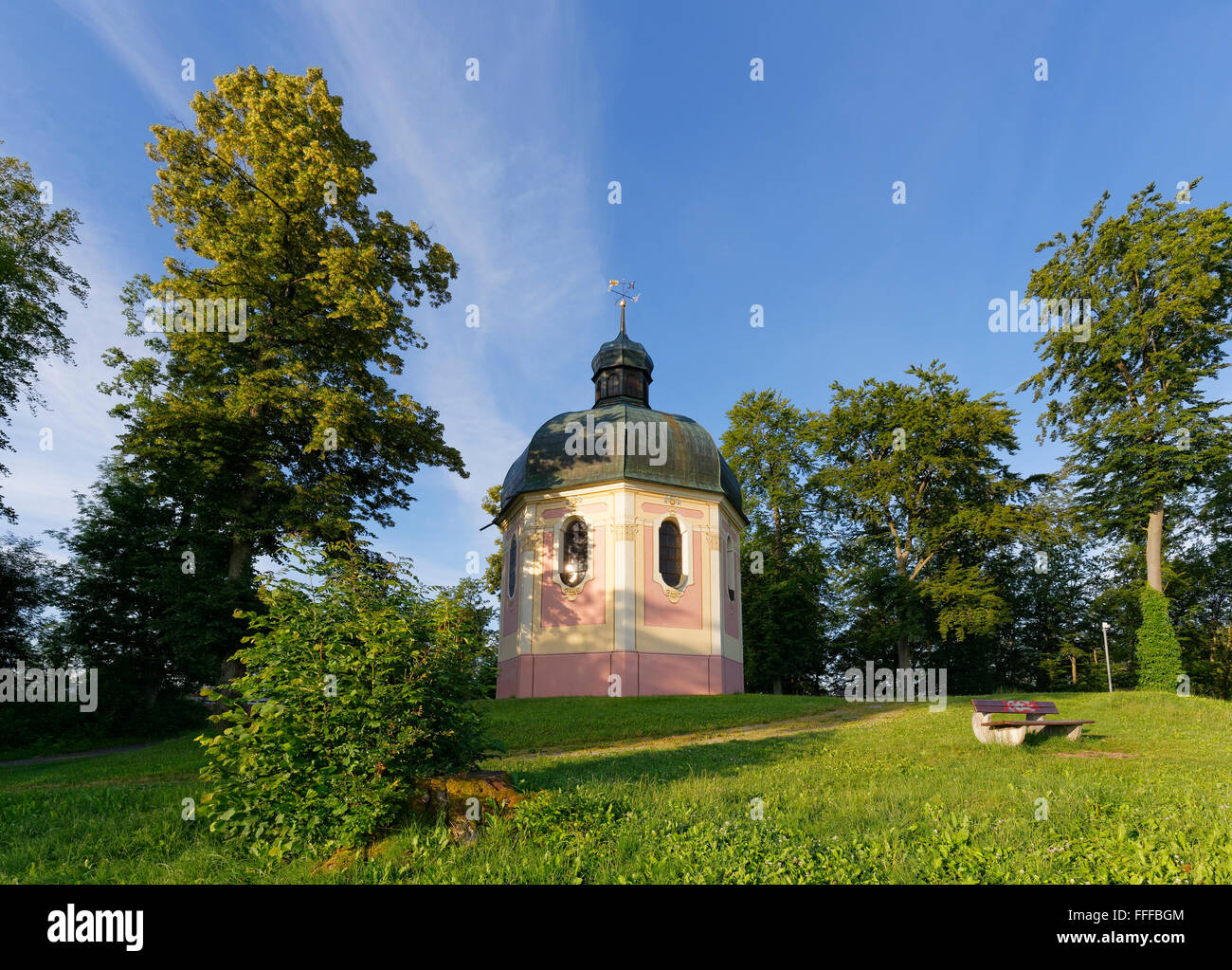 Josefskapelle Kapelle, Oberschwaben, Swabia, Sigmaringen, Baden-Württemberg, Deutschland Stockfoto