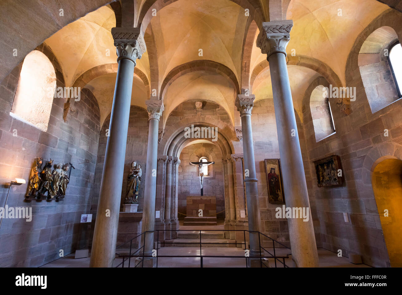 Kaiserliche Kapelle, Kaiserburg, Nürnberg, Middle Franconia, Franken, Bayern, Deutschland Stockfoto