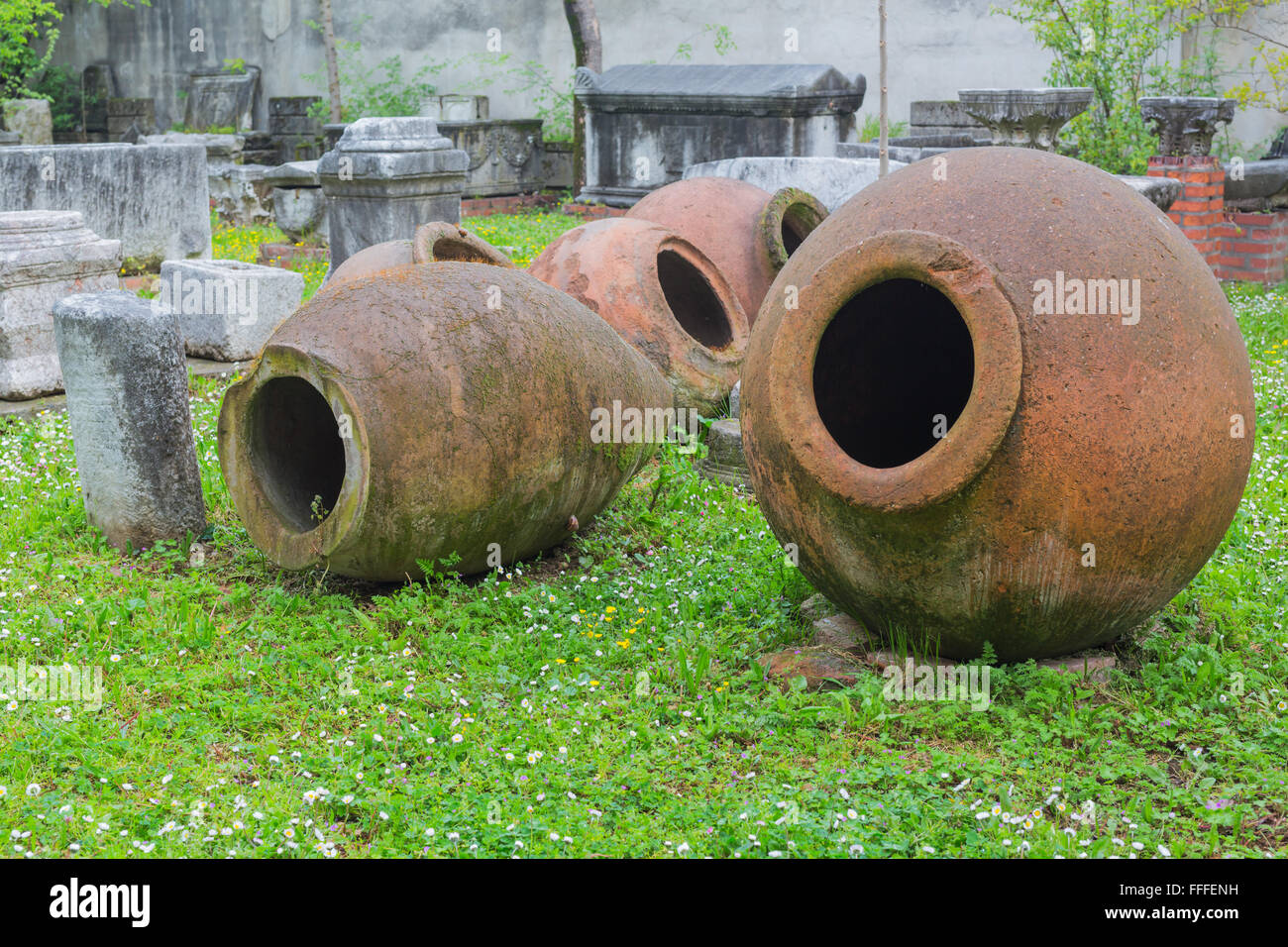 Archäologisches Museum, Bursa, Provinz Bursa, Türkei Stockfoto