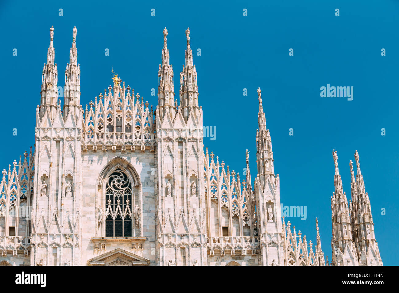 Mailänder Dom oder Duomo di Milano ist die Domkirche. Wahrzeichen von Mailand, Italien Stockfoto