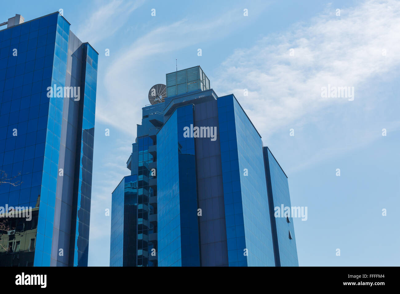 Modernes Bürogebäude, Besiktas, Istanbul, Türkei Stockfoto