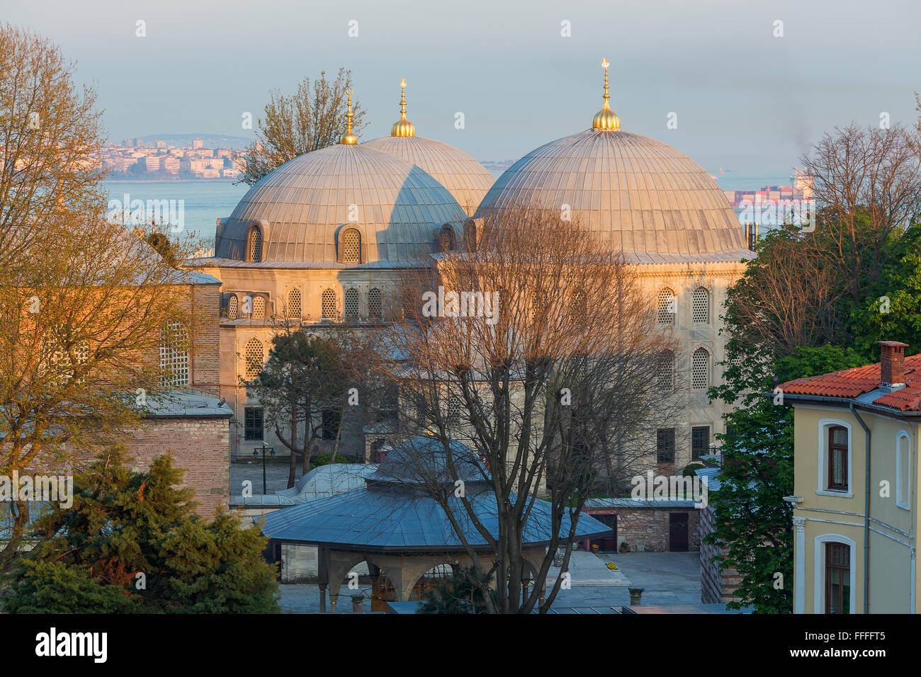 Stadtbild von Istanbul, Türkei Stockfoto