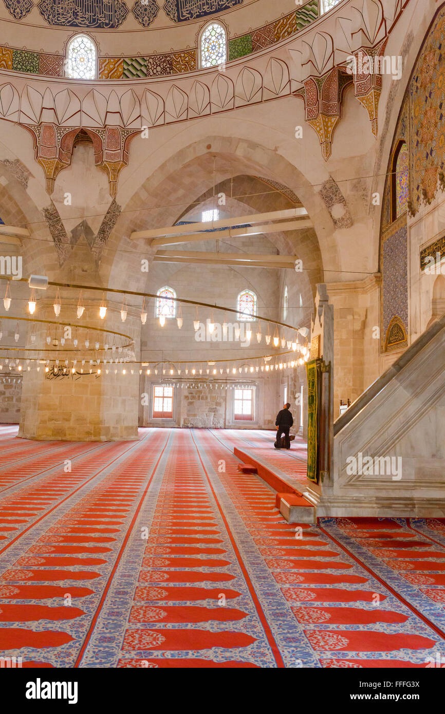 UC Serefeli Moschee, Edirne, Provinz Edirne, Türkei Stockfoto