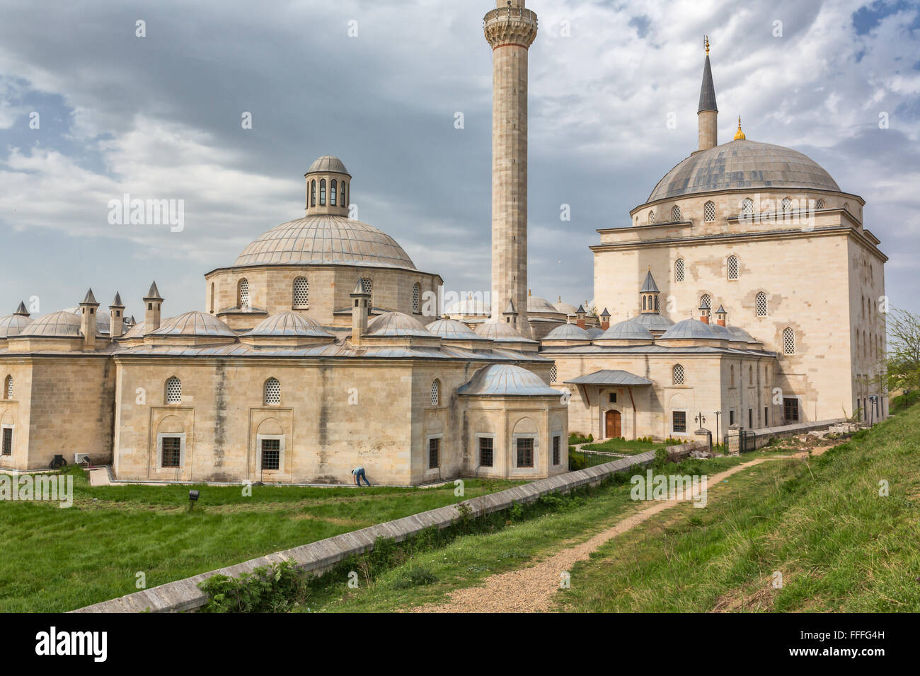 Beyazit Kulliyesi, Moschee und Krankenhaus-Komplex gebaut von Bayezid II, Edirne, Provinz Edirne, Türkei Stockfoto