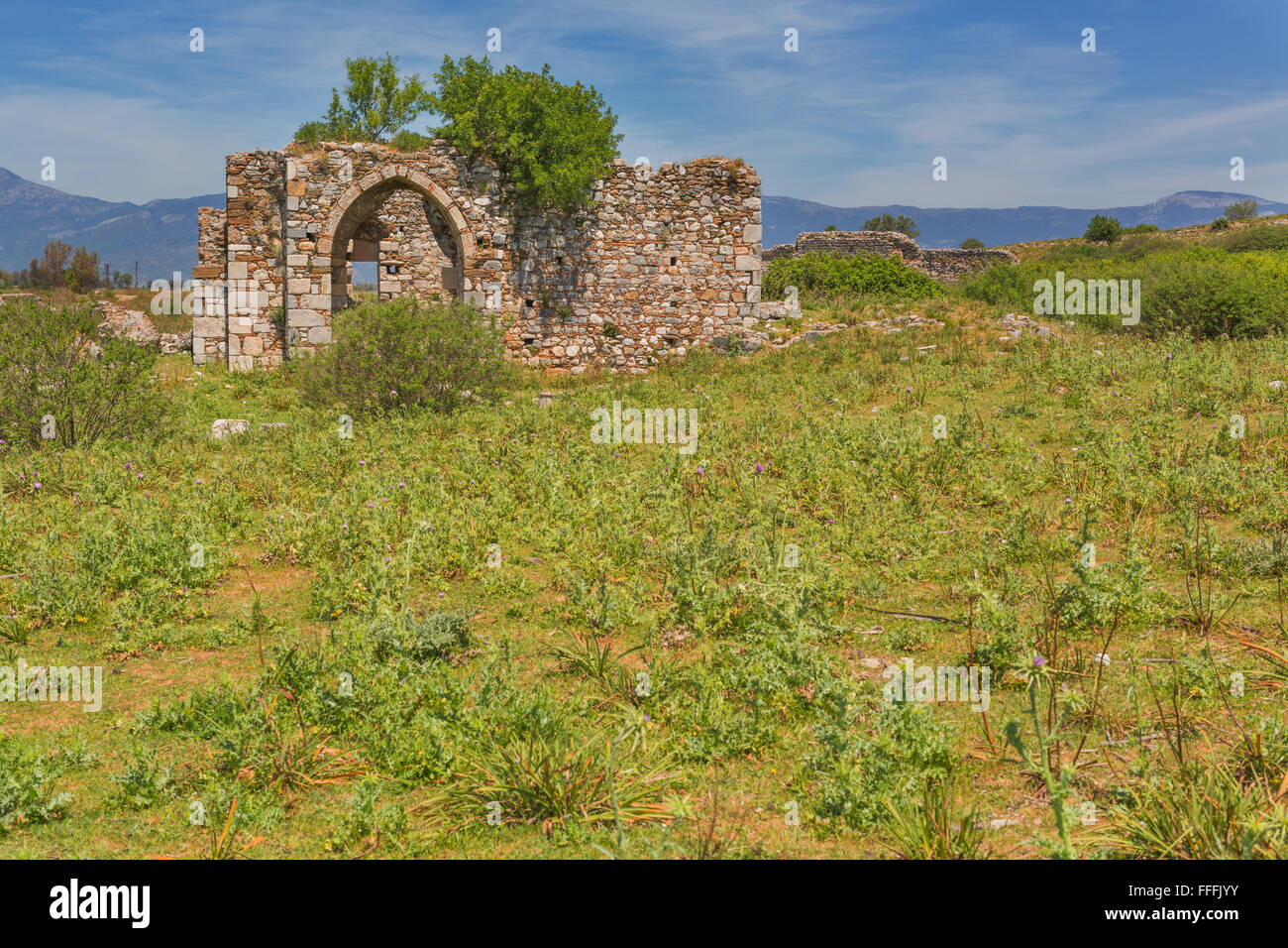 Ruinen des antiken Milet, Provinz Aydin, Türkei Stockfoto