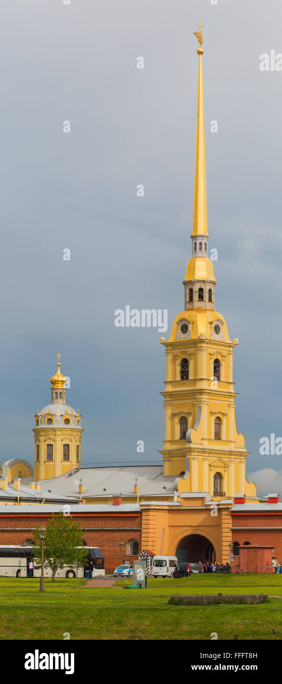 Peter-Pauls-Festung, Sankt Petersburg, Russland Stockfoto