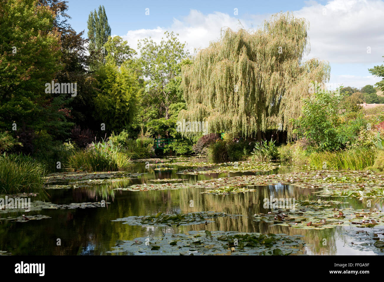 Giverny teich blumengarten Fotos und Bildmaterial in hoher