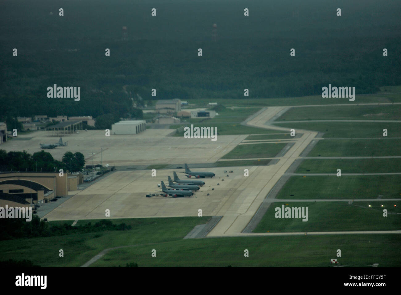 Die KC-135 wurde zunächst beauftragt, um strategische Bomber tanken aber wurde ausgiebig im Vietnam-Krieg und in späteren Konflikten wie Operation Desert Storm, um die Palette der US taktische Jäger und Bomber zu verlängern. Stockfoto