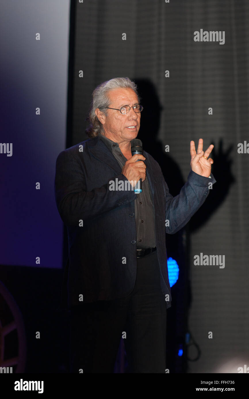 Edward James Olmos auf der Fedcon 18 Stockfoto