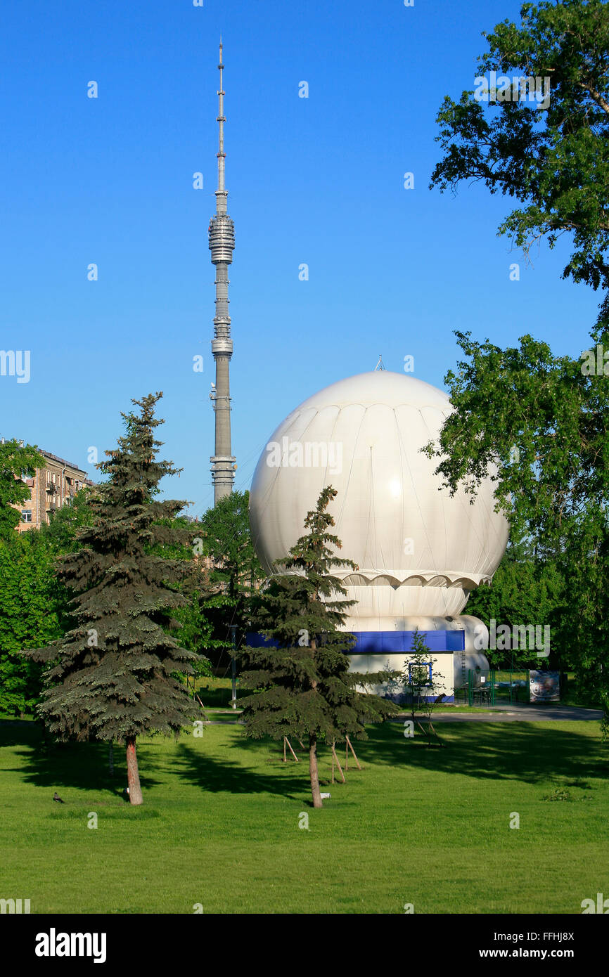 Ostankino Tower Stockfotos und bilder Kaufen Alamy