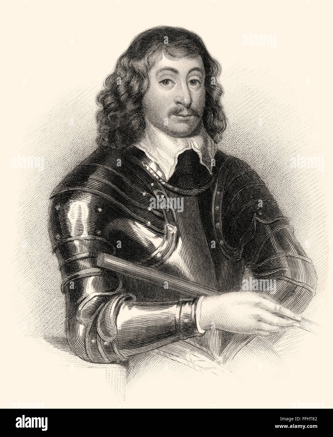 Spencer Compton, 2. Earl of Northampton, Herrn Compton, 1601-1643, ein englischer Soldat und Politiker Stockfoto