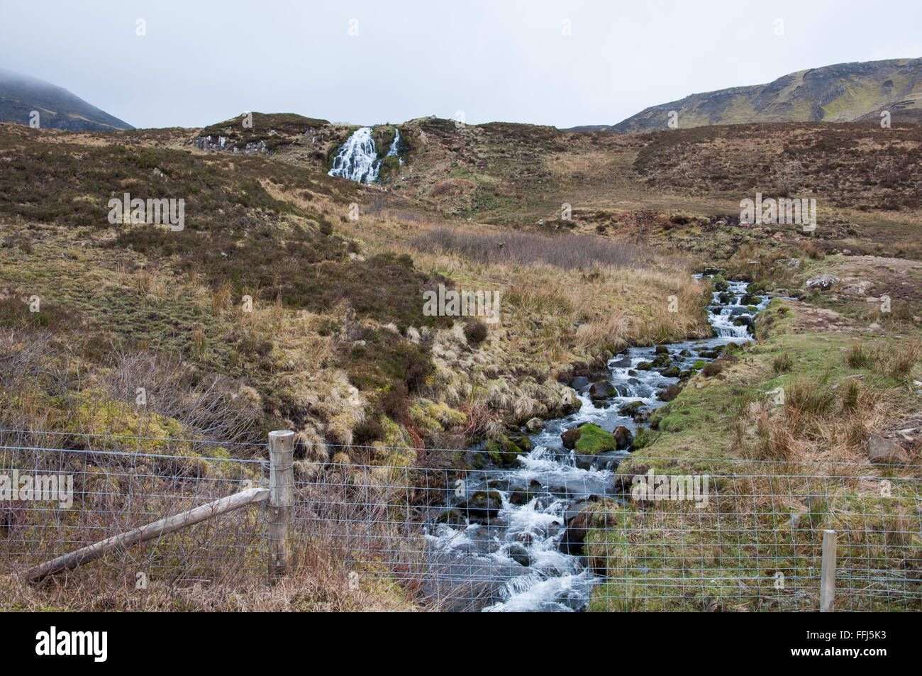 Scottish Skye Landschaft Stockfoto