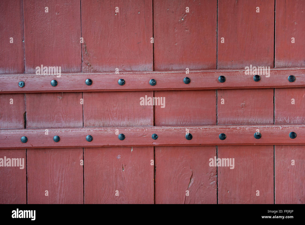 Traditionelle koreanische Wand im Gyeongbokgung Palace in Seoul, Südkorea. Stockfoto