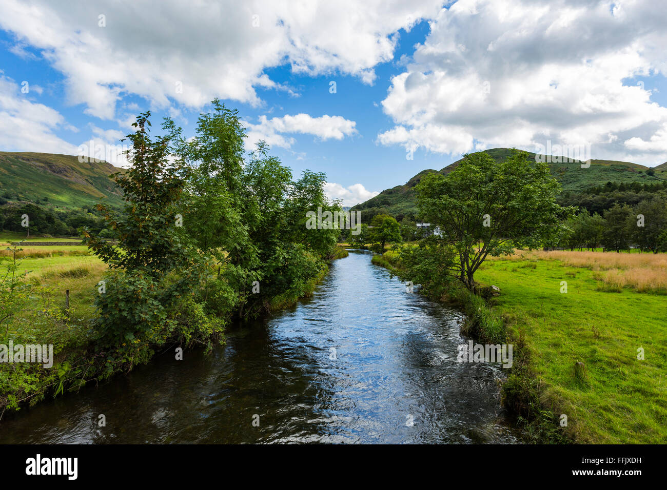 Goldrill Beck in Ullswater Lake, Lake District National Park, Cumbria, England Stockfoto