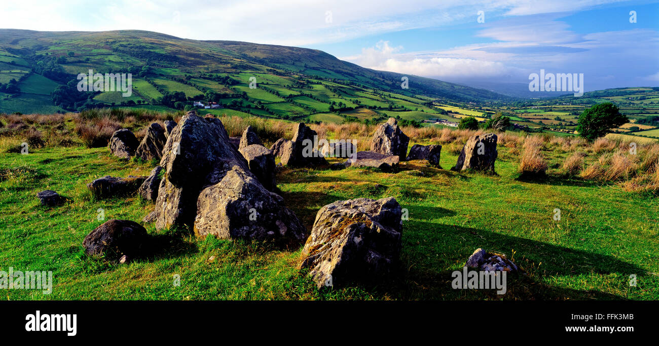 Ossians Grab, Co.Antrim Glens of Antrim-Nordirland Stockfoto