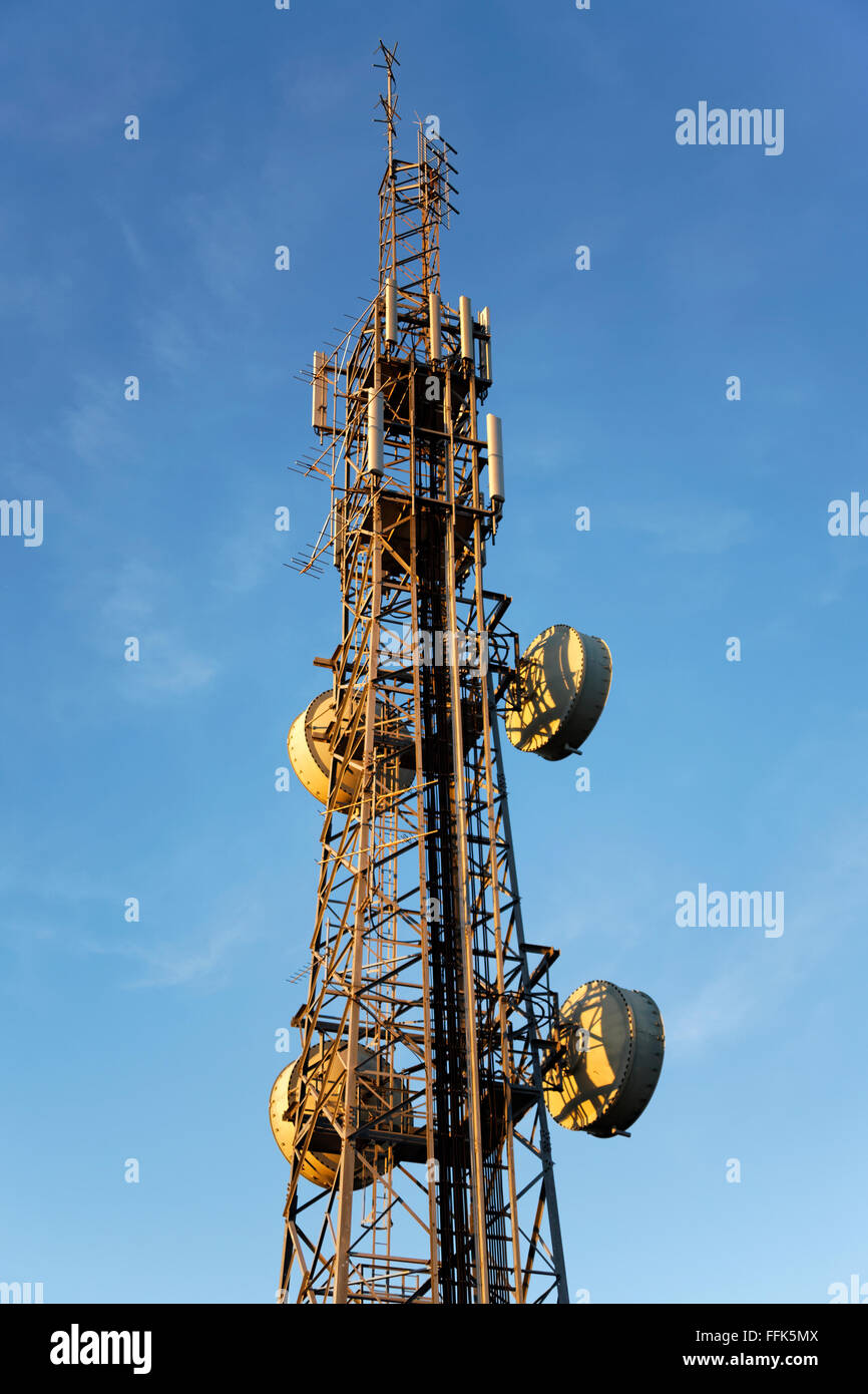 Sendeturm Stockfoto