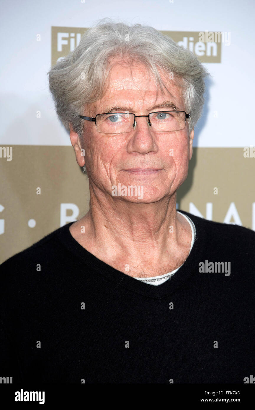 Jürgen Prochnow Rezeption NRW 2016 während der 66. Internationalen Filmfestspiele Berlin / Berlinale 2016 bei Landesvertretung Nordrhein-Westfalen am 14. Februar 2016 in Berlin, Deutschland. Stockfoto