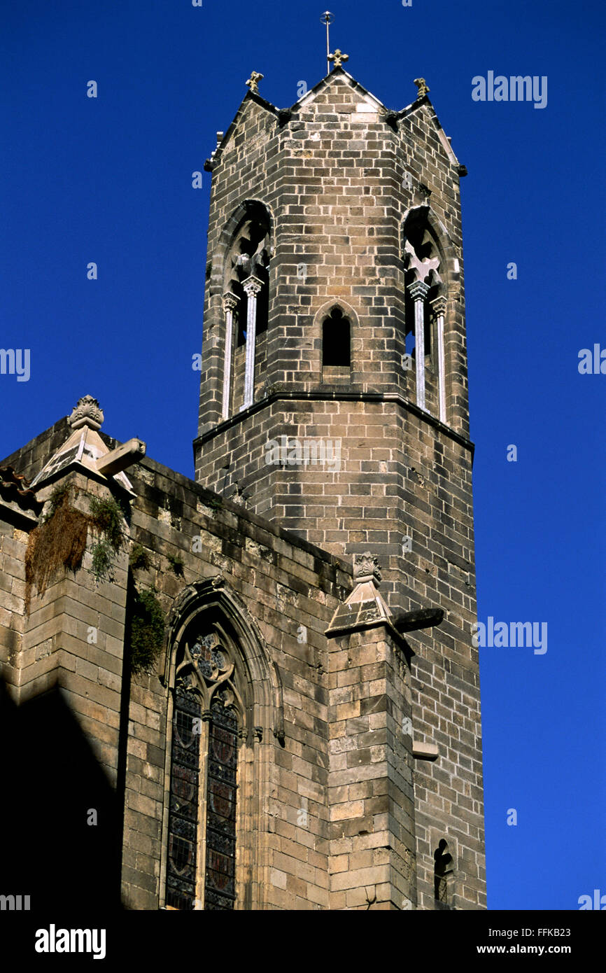 Spanien, Barcelona, Königliche Kapelle Santa Agata Stockfoto