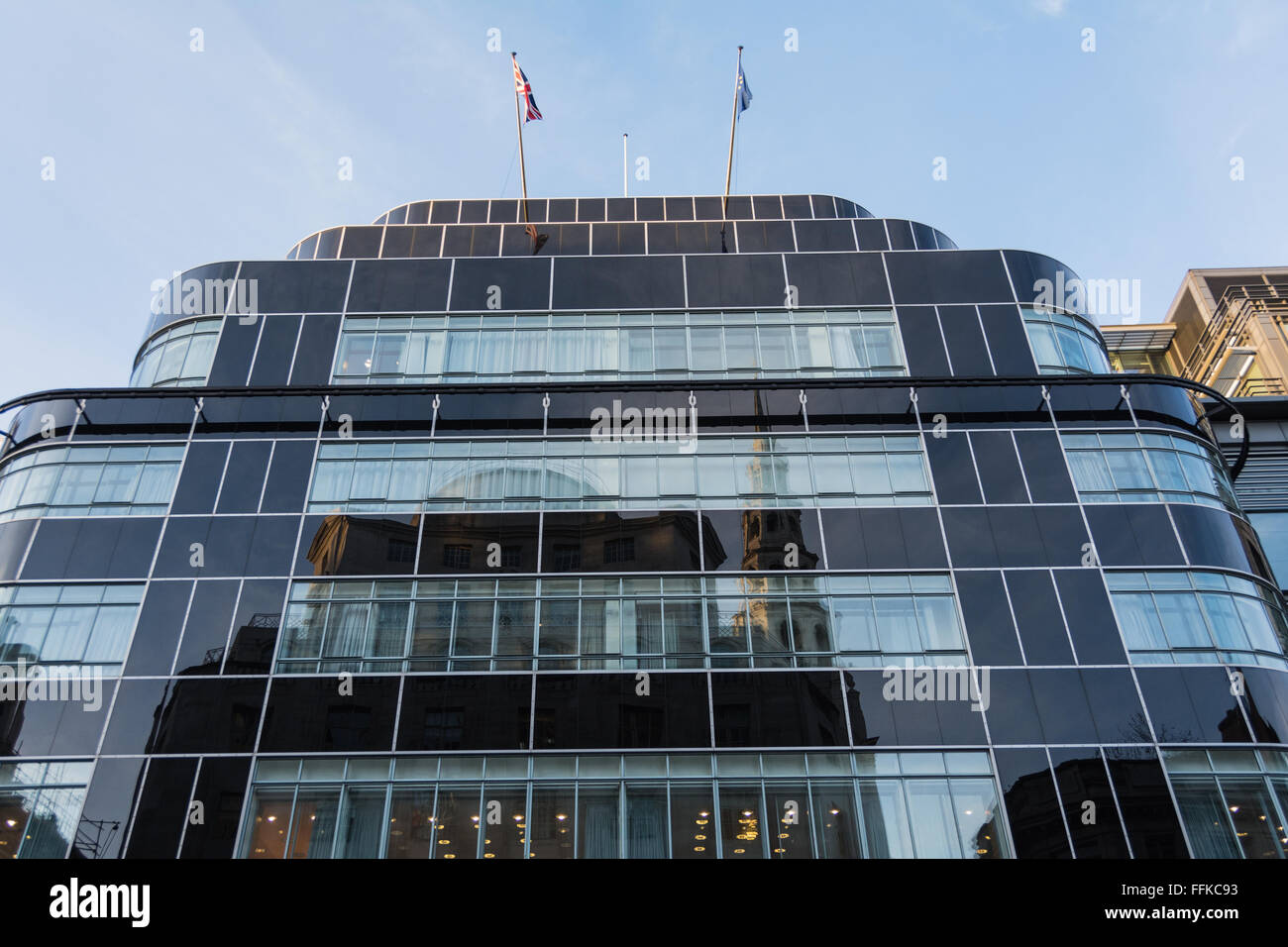 Die ehemalige Daily Express aufbauend auf Fleet Street, London, England Stockfoto