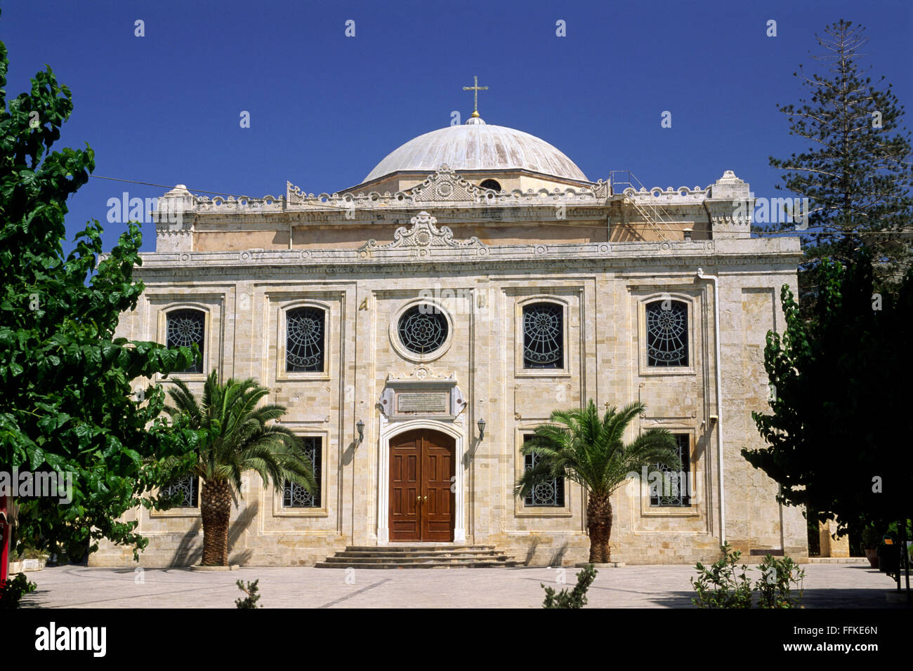 Griechenland, Kreta, Heraklion, Kirche Agios Titos Stockfoto