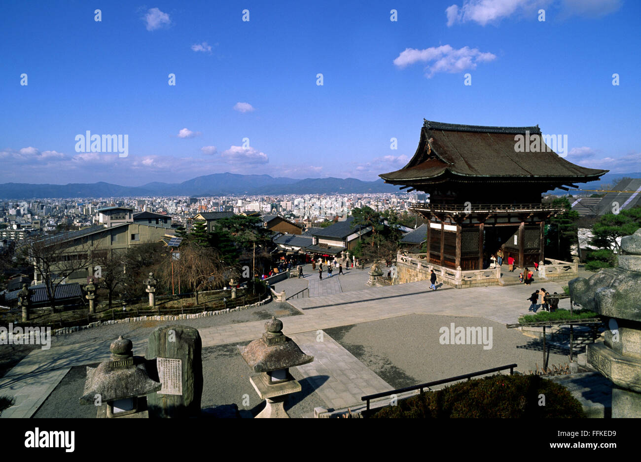 Japan, Kyoto, Kiyomizu Dera Tempel Stockfoto