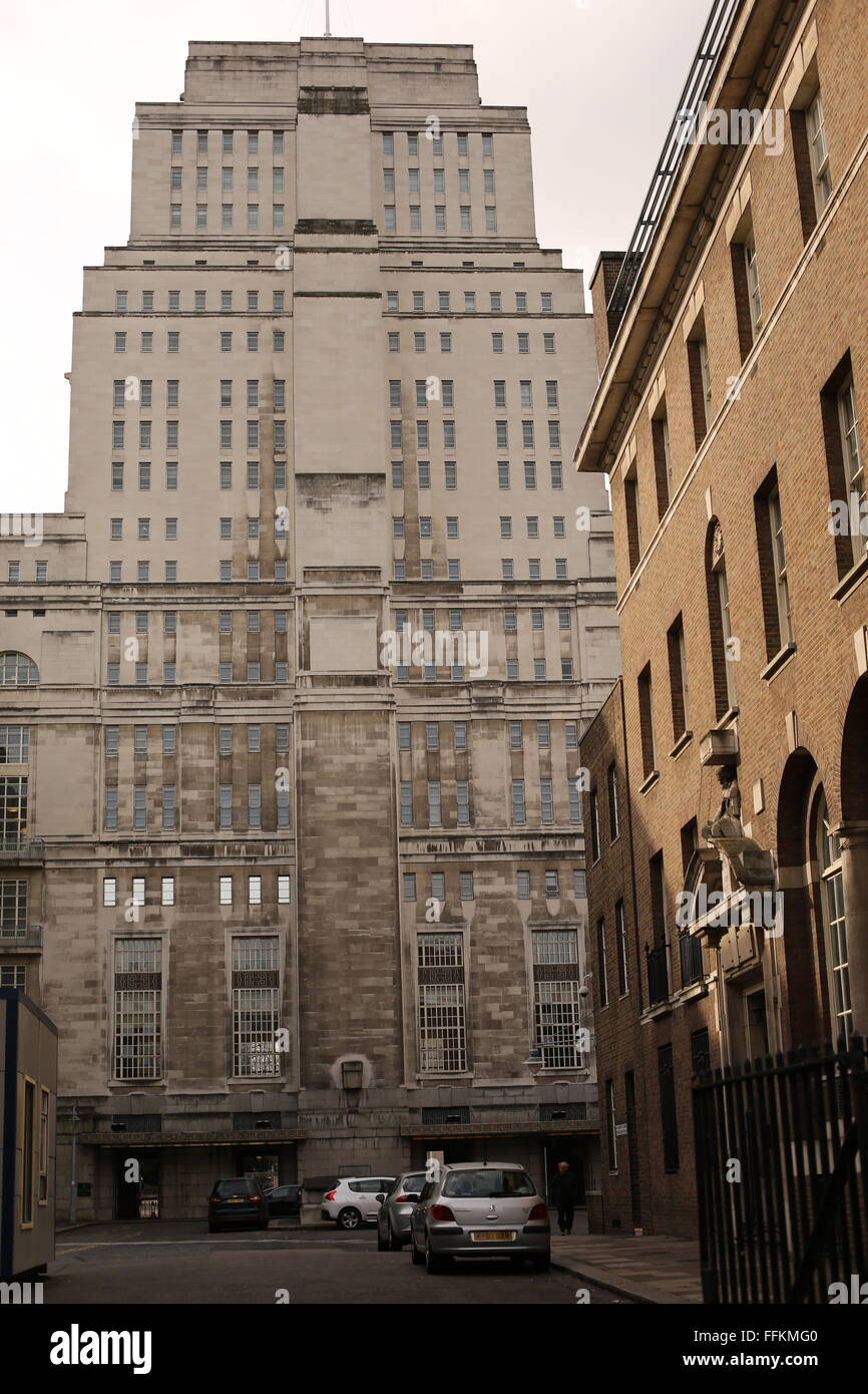 Bloomsbury, Senate House, London Stockfoto