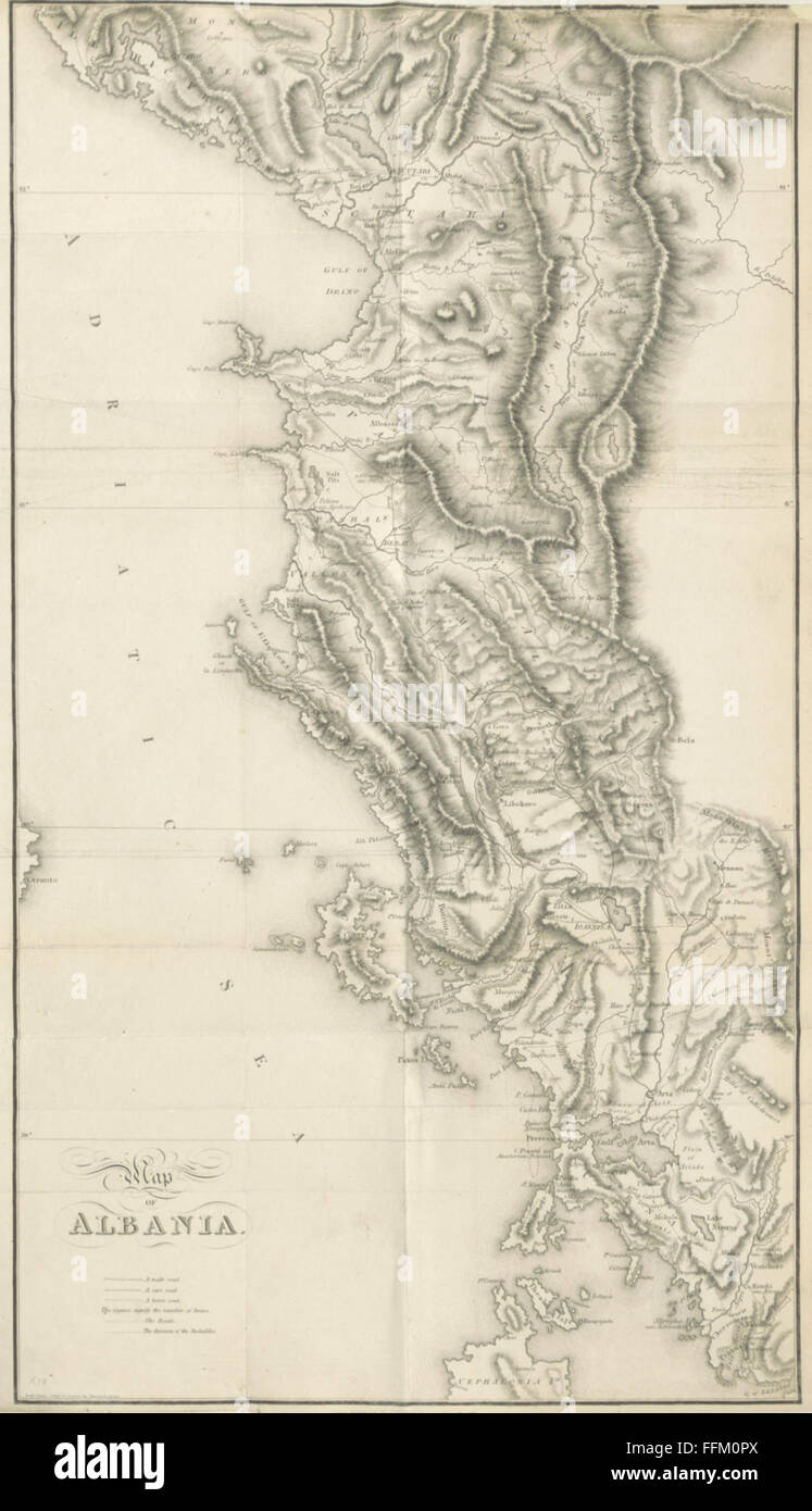 5 "eine Reise durch Albanien und anderen Provinzen der Türkei in Europa und Asien, nach Konstantinopel, in den Jahren 1809 und Stockfoto