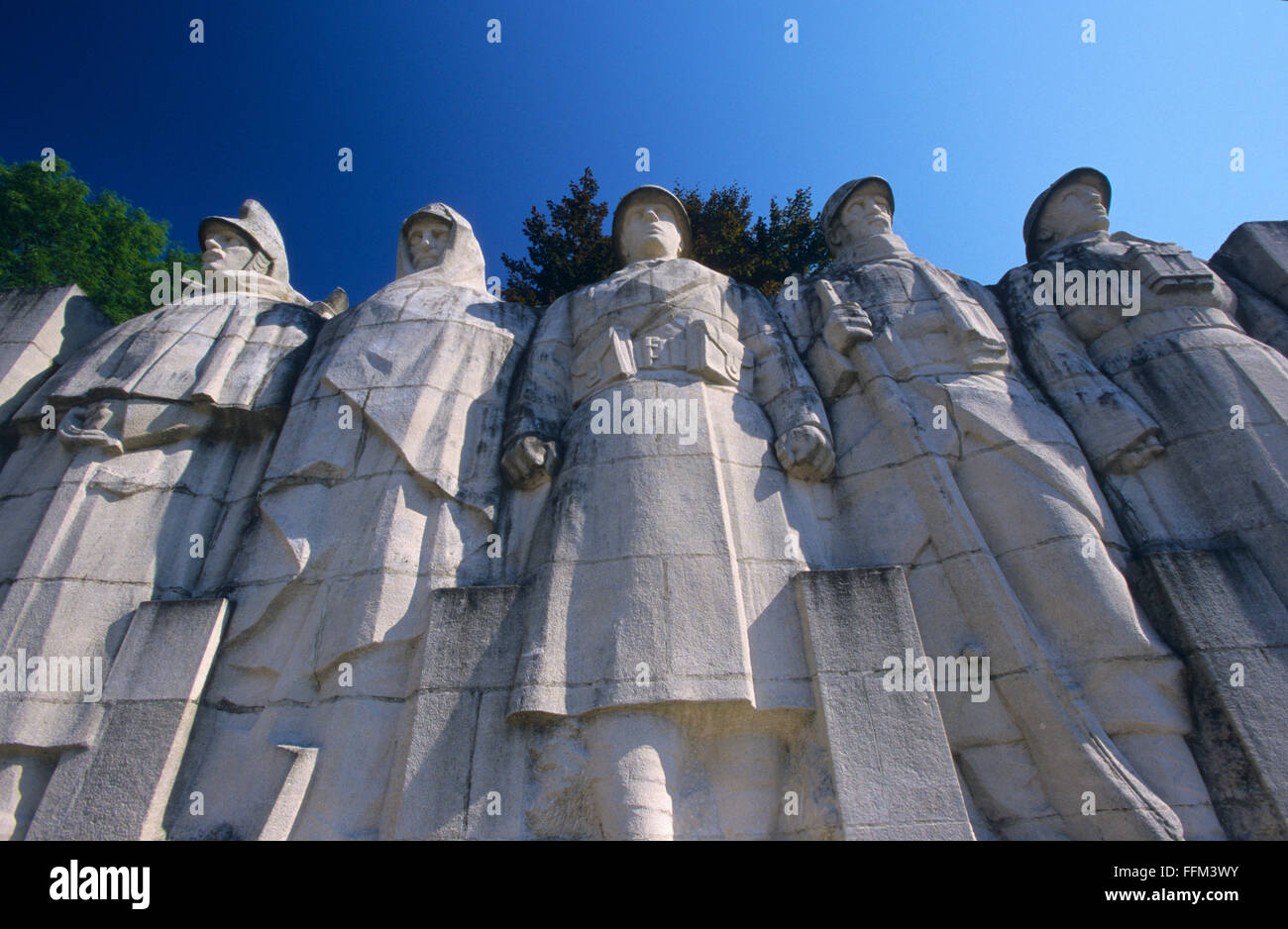 Frankreich, Maas (55), Verdun, Denkmal für Verdun-Soldaten, die während des Ersten Weltkriegs getötet wurden, Monument aux enfants de Verdun Stockfoto