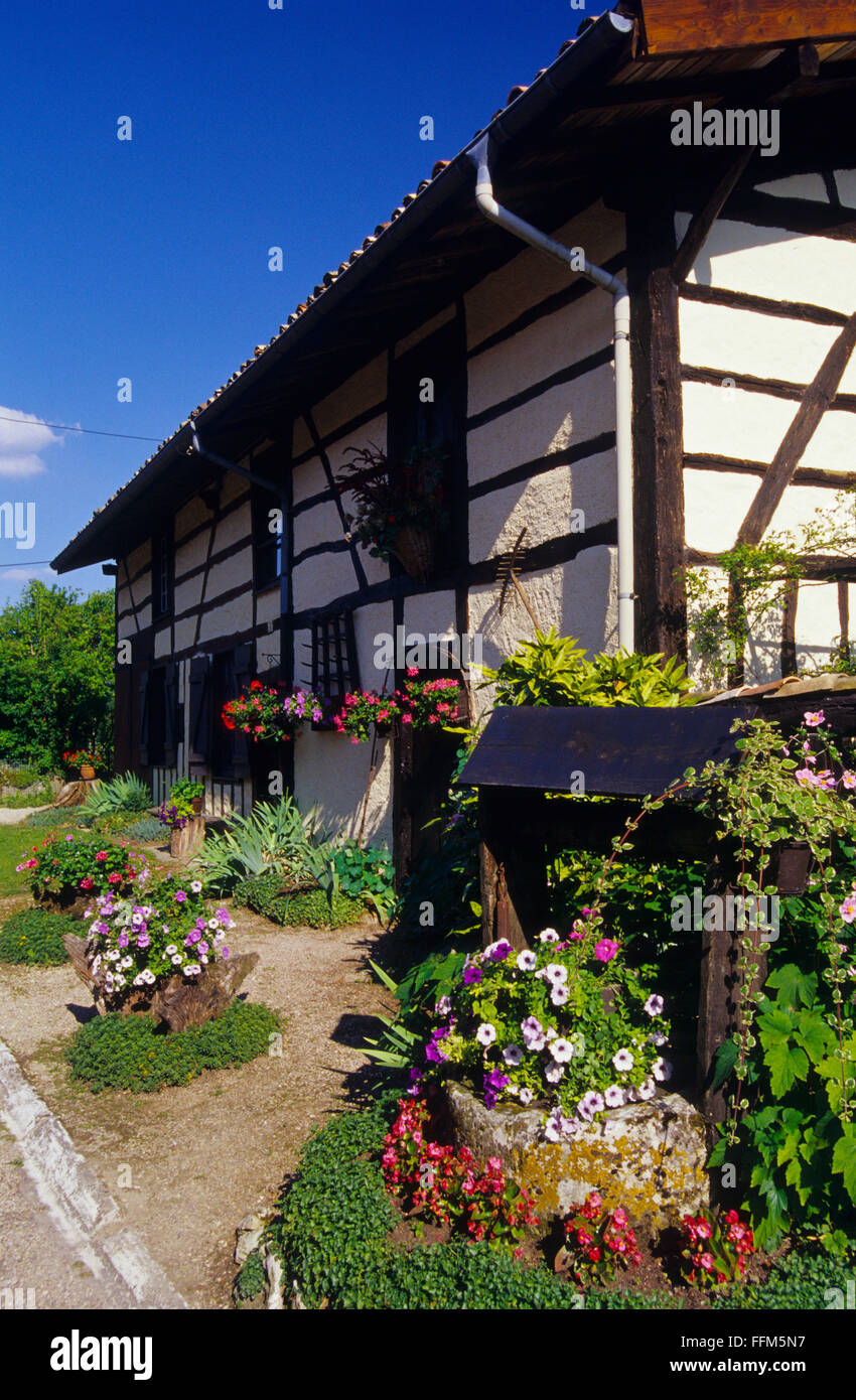 Frankreich, Maas (55), Dorf Beaulieu en Argonne Stockfoto