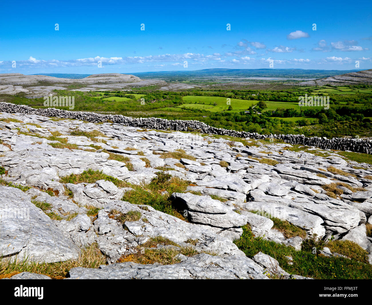 der Burren, Clare Stockfoto