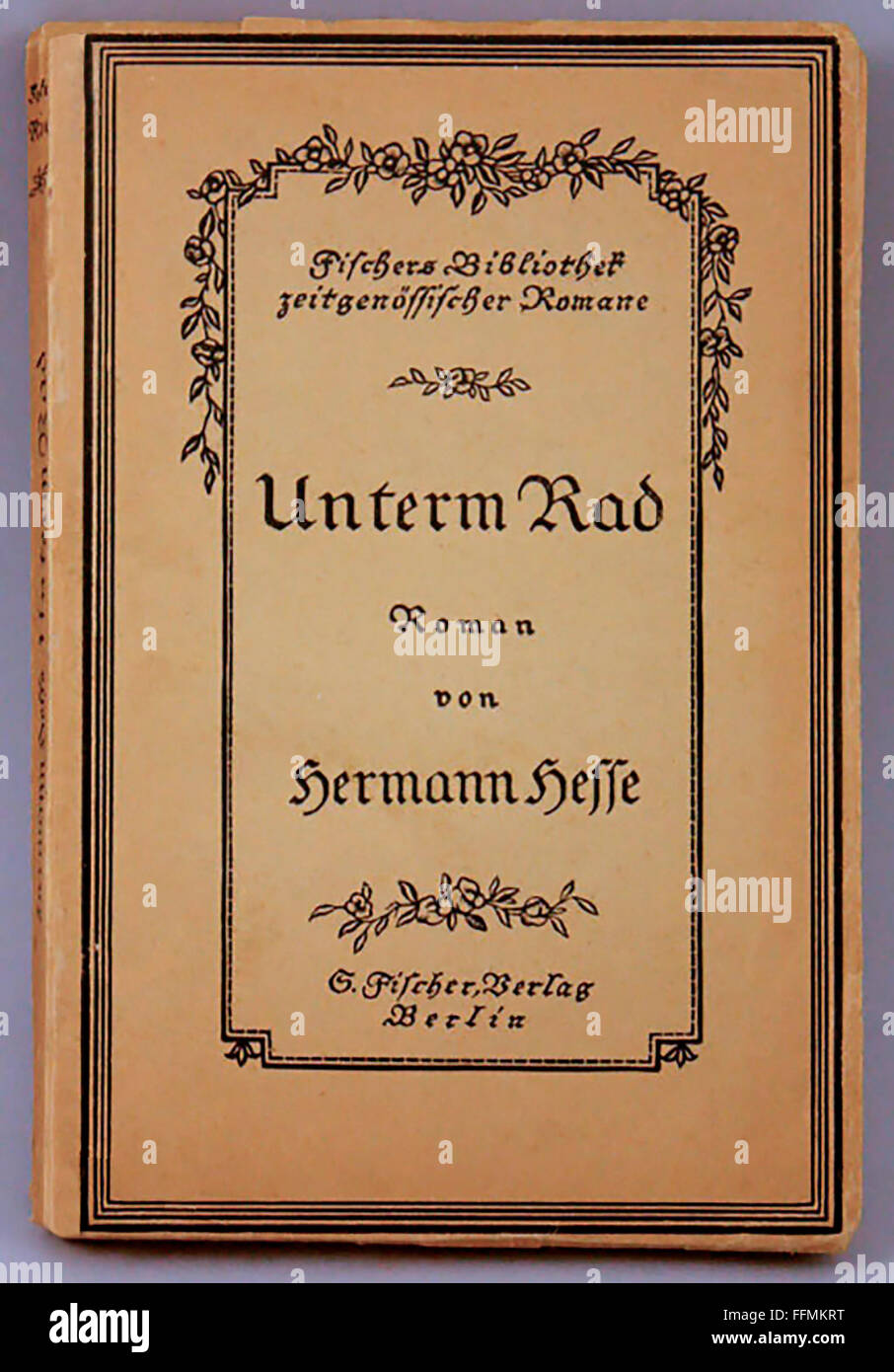 Unterm Rad Von Hermann Hesse Literatur, Titel und Titel Seite, 'Unterm Rad' (Unterm Rad), von