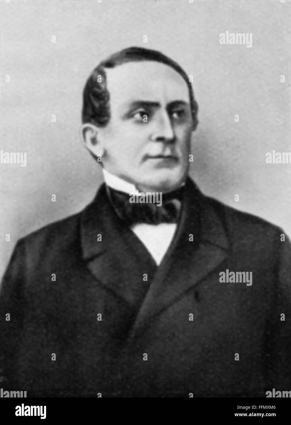 Godeffroy, Johann Cesar VI., 1.7.1813 - 10.2.1885, deutscher Geschäftsmann, Porträt, Mitte 19. Jh. Stockfoto