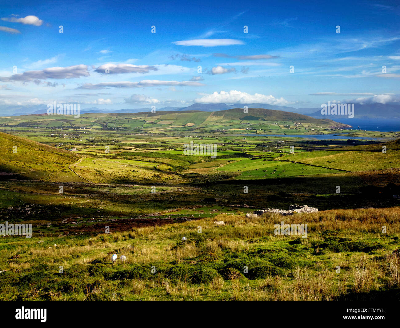 Connor Pass, Dingle, Kerry Irland Stockfoto