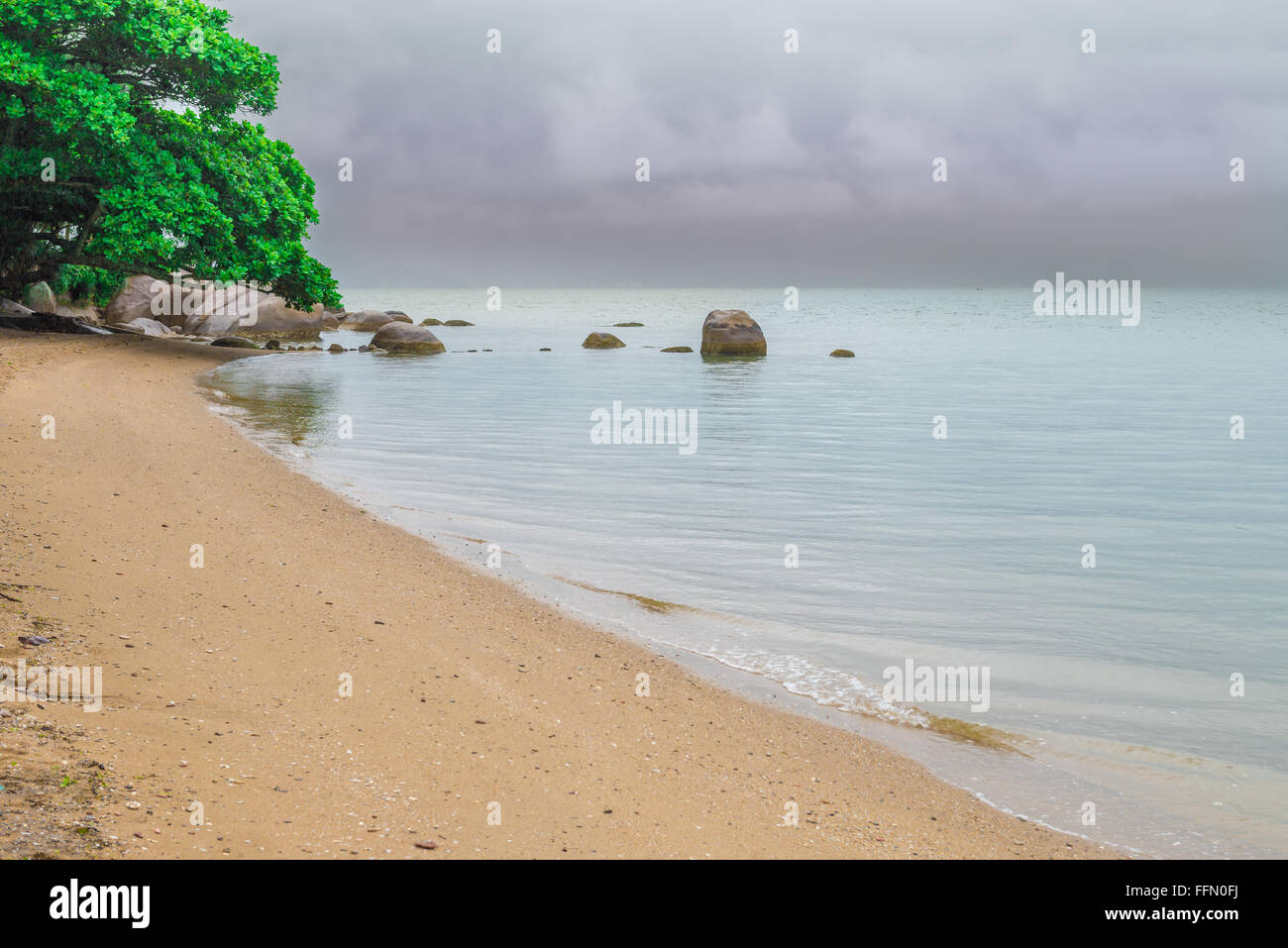 Ribeirão da Ilha in Florianópolis, Santa Catarina, Brasilien. Einer der wichtigsten Touristen-Destination in Region Süd. Stockfoto