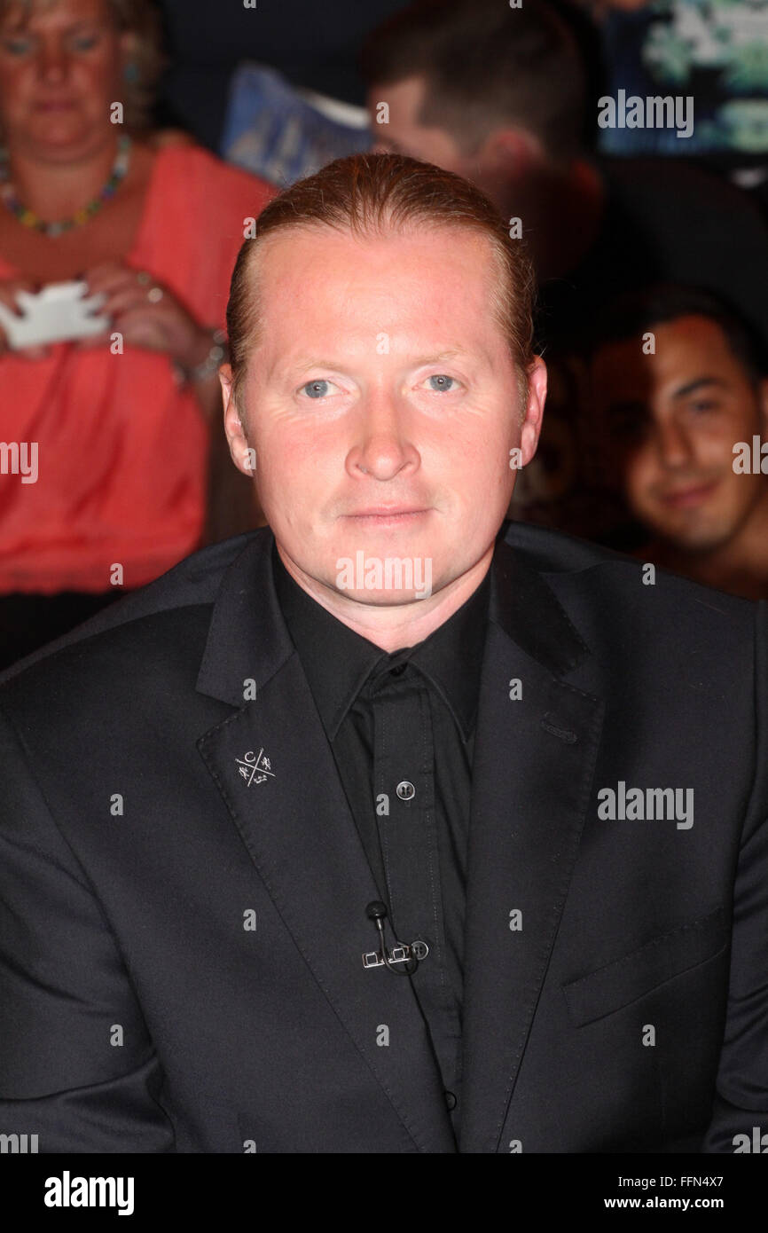 Joey Kelly, 'Markus Lanz', Hamburg, Deutschland, 15.07.2015, Stockfoto