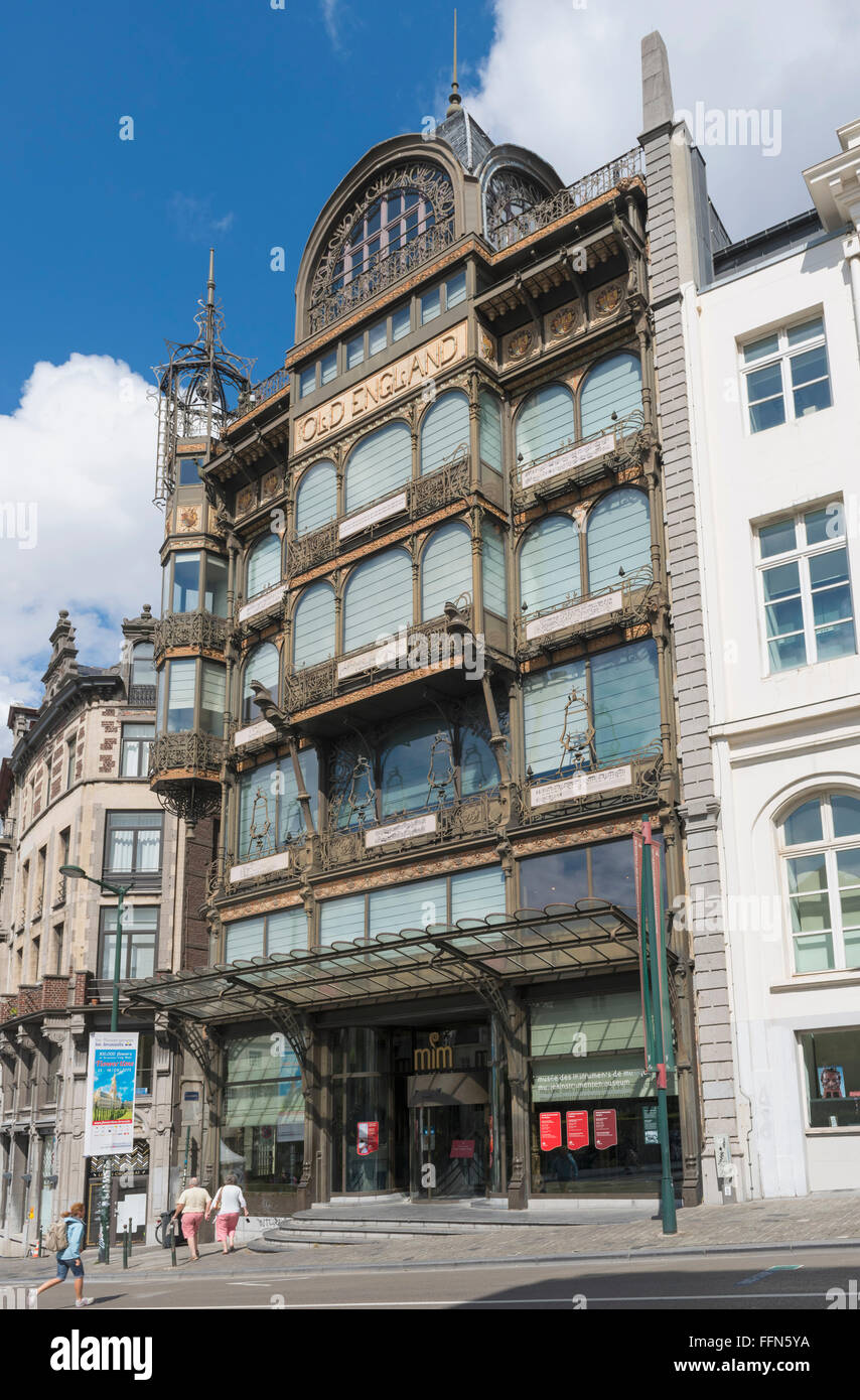 Museum of Musical Instruments, Brüssel, Belgien, Europa Stockfoto